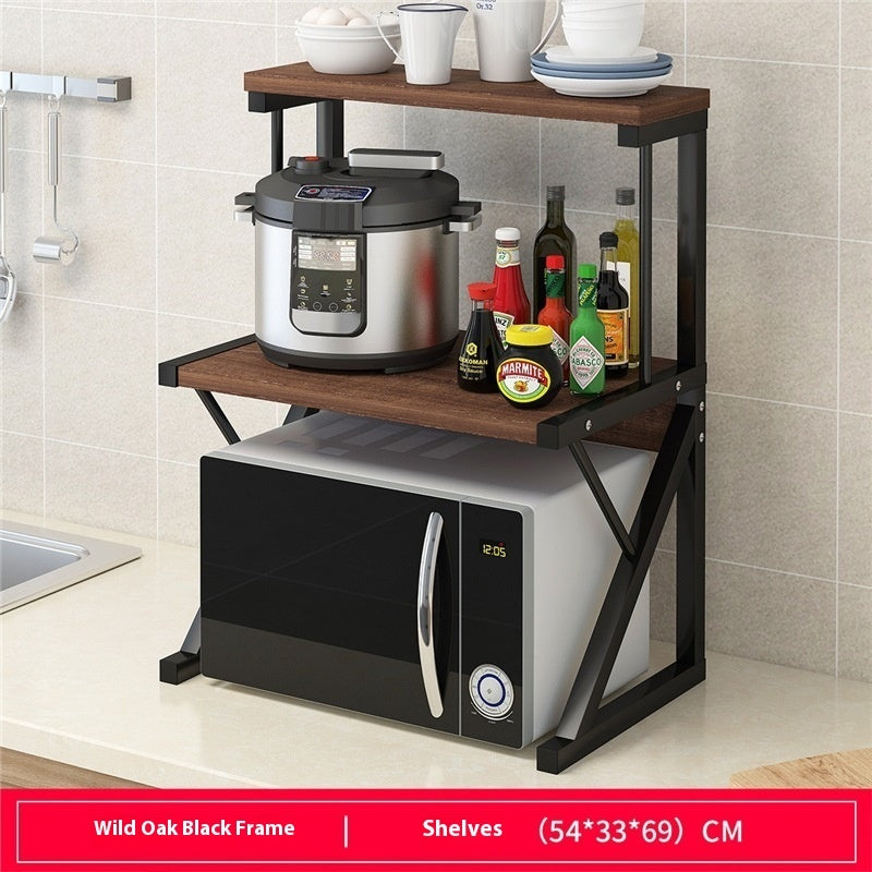 Microwave Oven Rack Shelf For Kitchen Counter