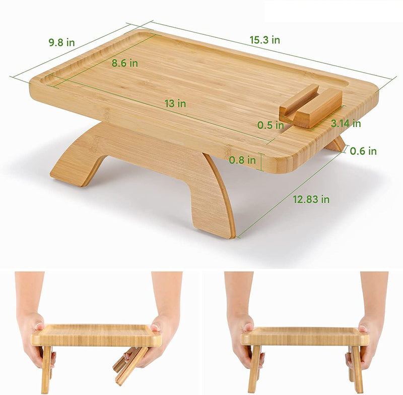 Bamboo  Portable Folding tray